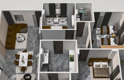 شقتين ناصيه شارع المرور