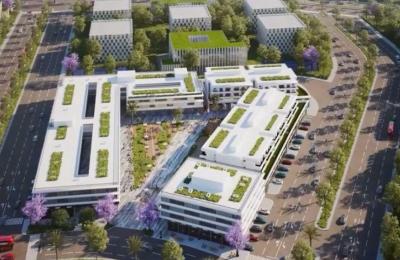 كمباوند بريق - للبيع مكتب دور اول علوى