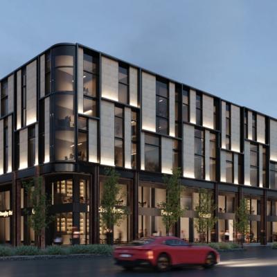 مكتبين اداري للبيع - اورا مول - اخر شارع الصعيدي القديم