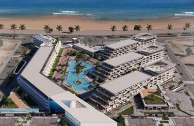 Blue Daimond وحدة فندقية مساحة130م pool & sea view كامل التشطيب والفرش